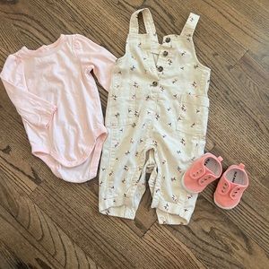 3-6 Month Jumper, undershirt and shoes